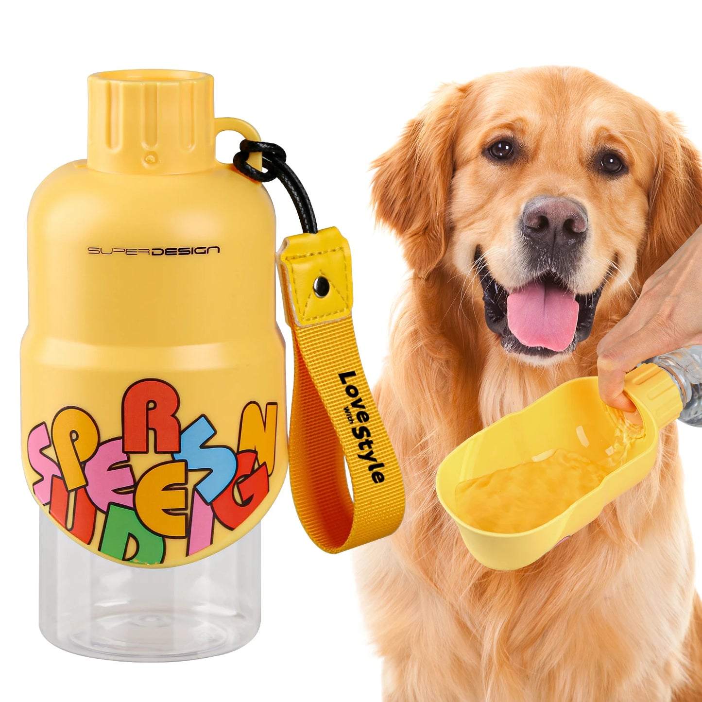 Portable Leak-Proof Dog Water Bottle
