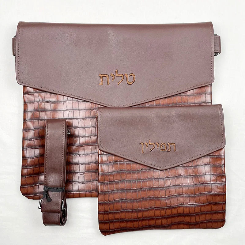 Bag Set With Shoulder Strap for Jewish Prayer