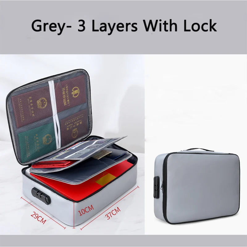 Fireproof Waterproof Money Pouch