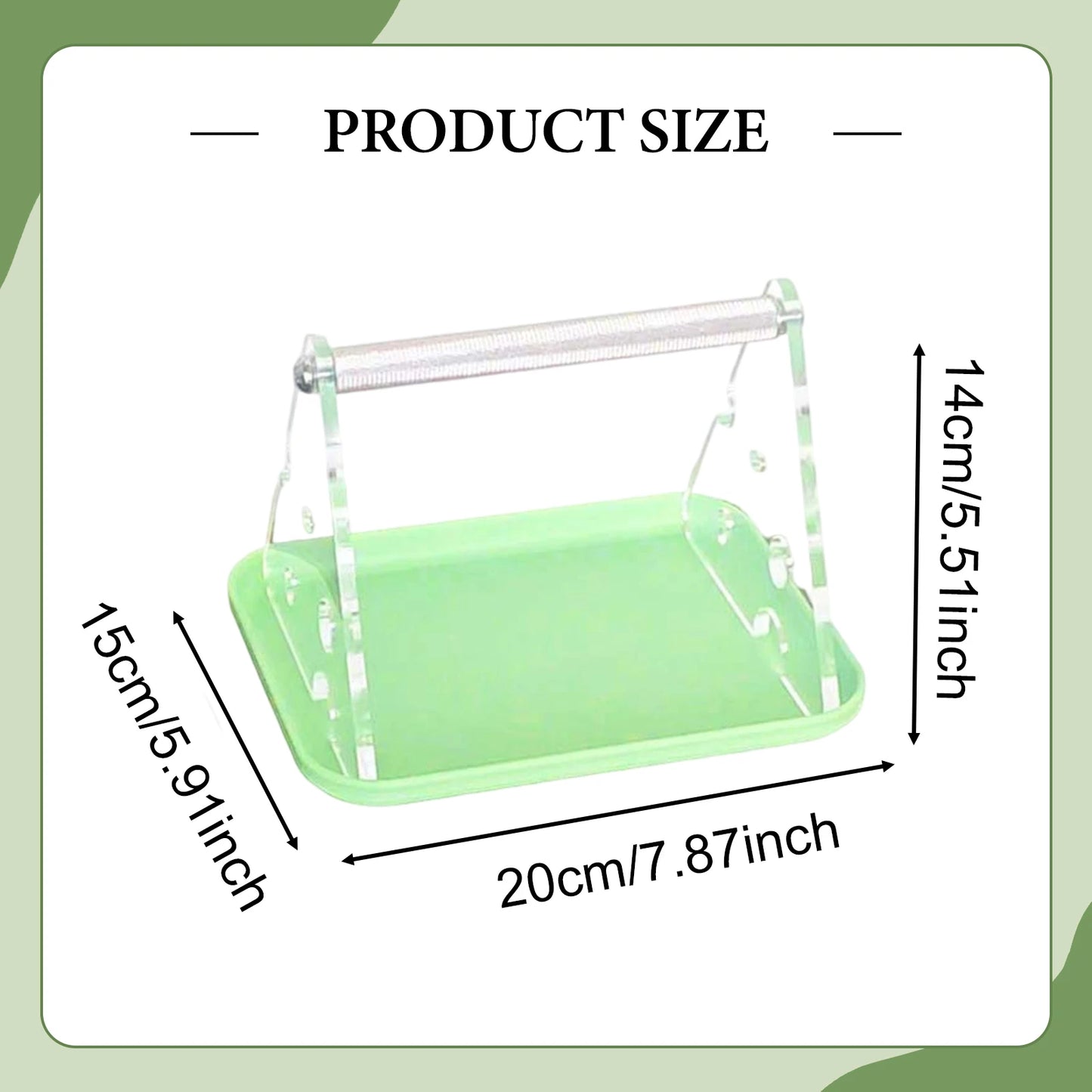 Portable Tabletop Bird Perch Stand