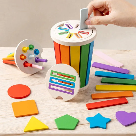 Montessori Color Sorting Matching Toy