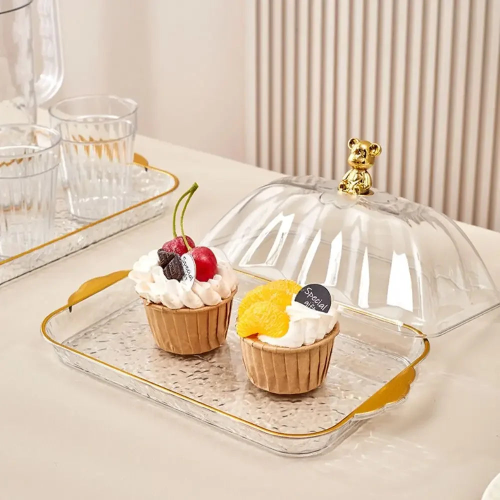 Dessert Fruit Tray with Lid