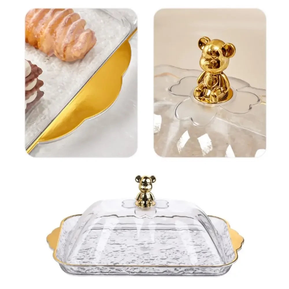 Dessert Fruit Tray with Lid