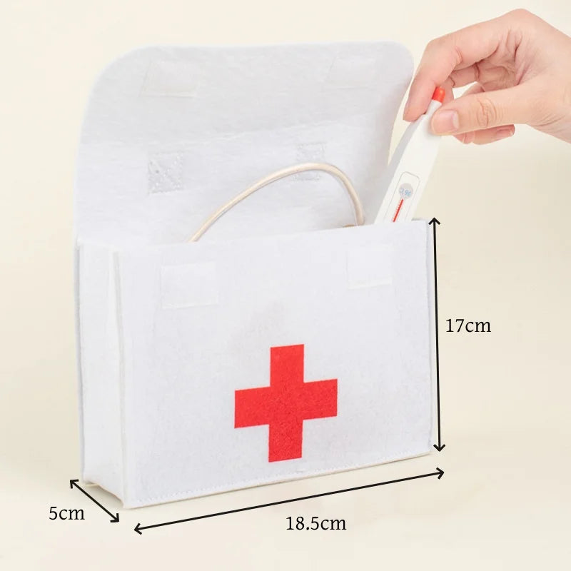 Wooden Doctor Kit For Kids