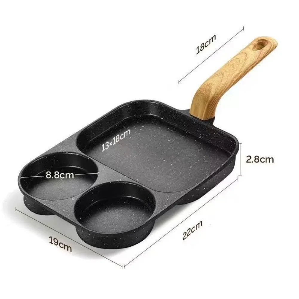 3-in-1 Non-Stick Breakfast Pan