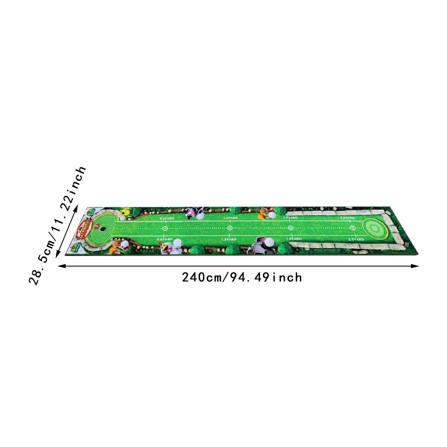 Portable Golf Putting Mat