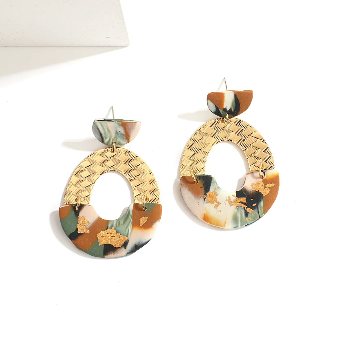 Lifefontier Bohemian Pattern Earrings