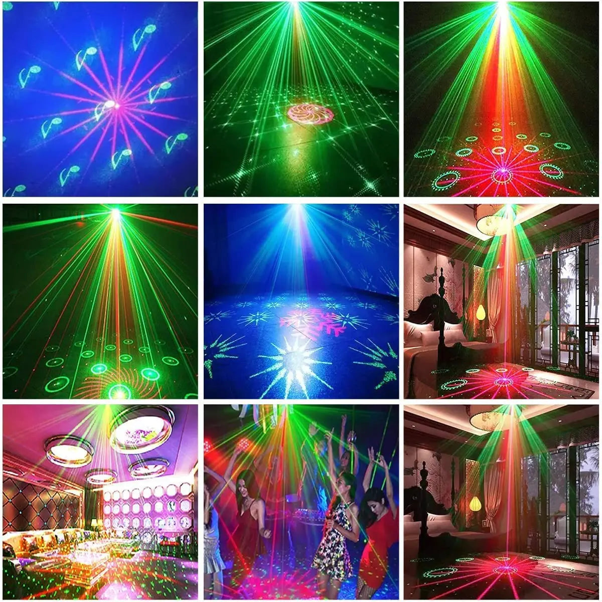 Disco Stage DJ Party Laser Projector