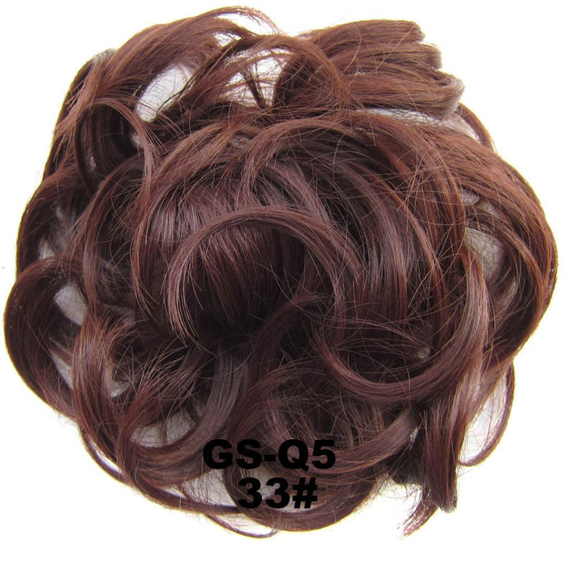 Jeedou Messy Bun Chignon Donut Hair Pad
