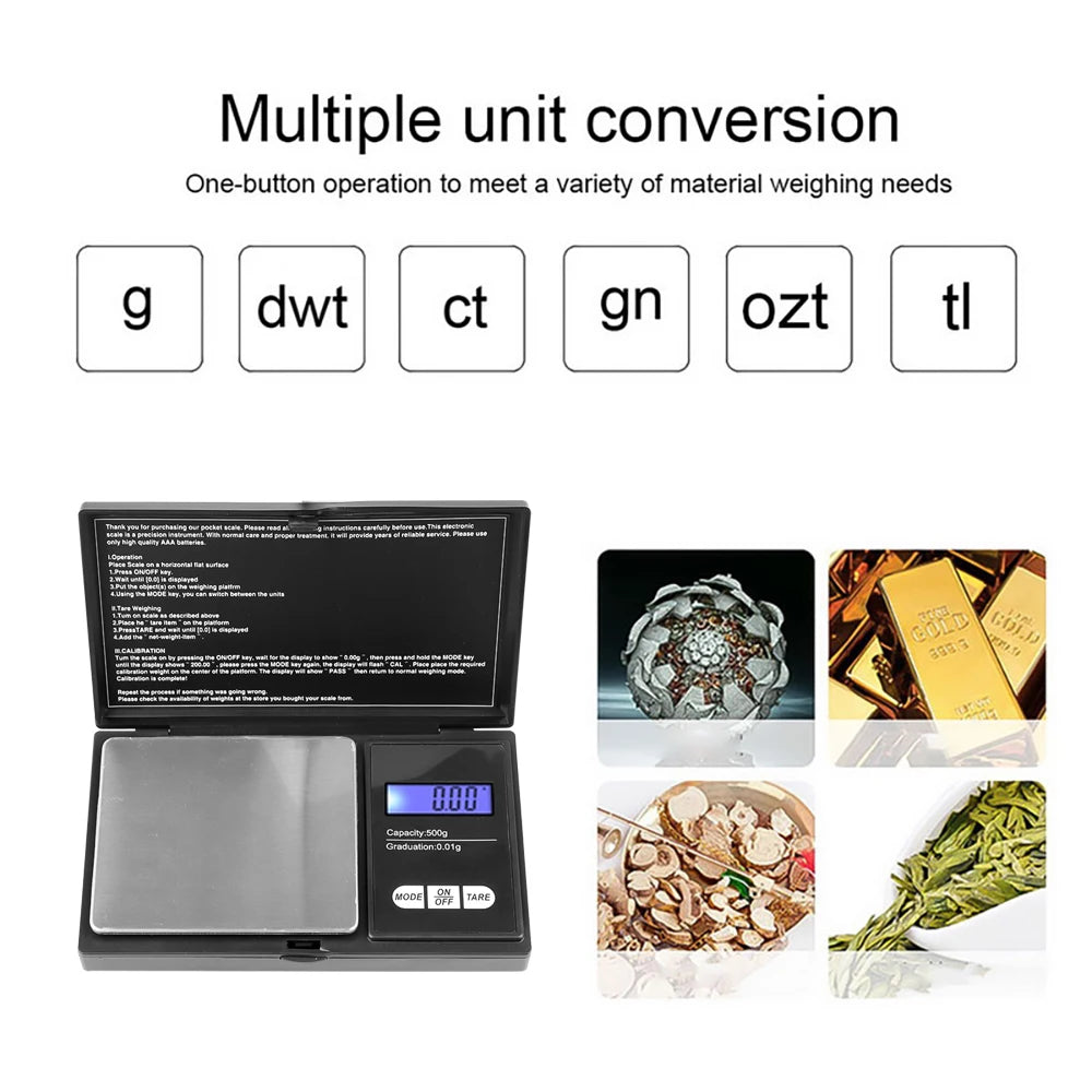Mini Digital Scale 500g