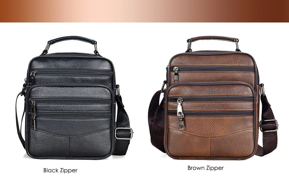 Men Genuine Leather Handbags