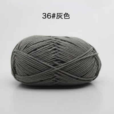 10 Balls/Lot 500g Natural Soft Silk Cotton Yarn for Knitting