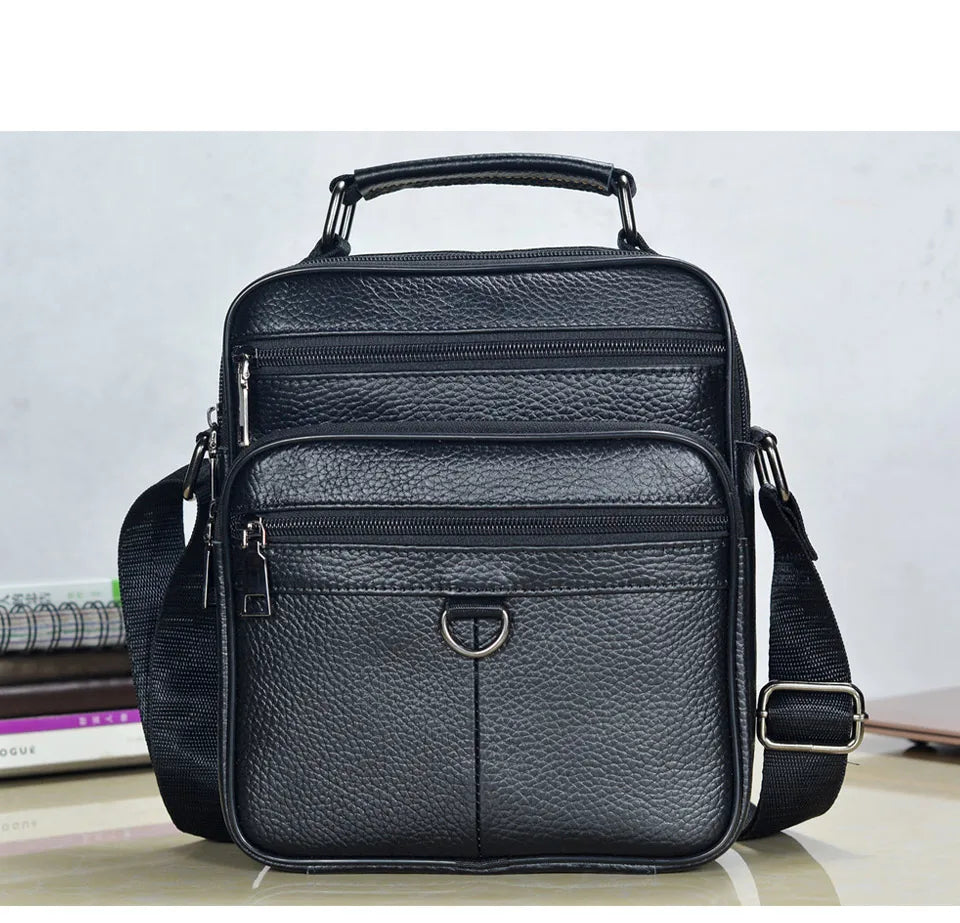Men Genuine Leather Handbags