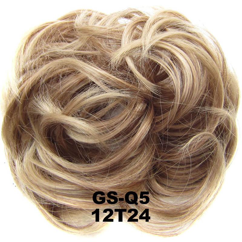 Jeedou Messy Bun Chignon Donut Hair Pad