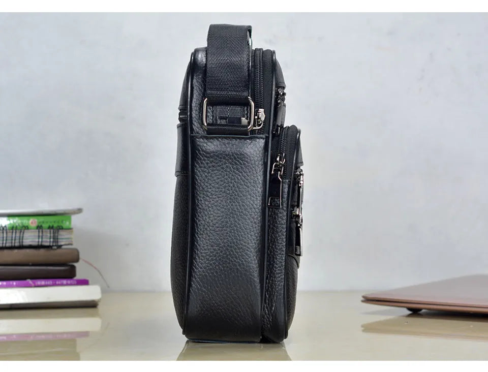 Men Genuine Leather Handbags