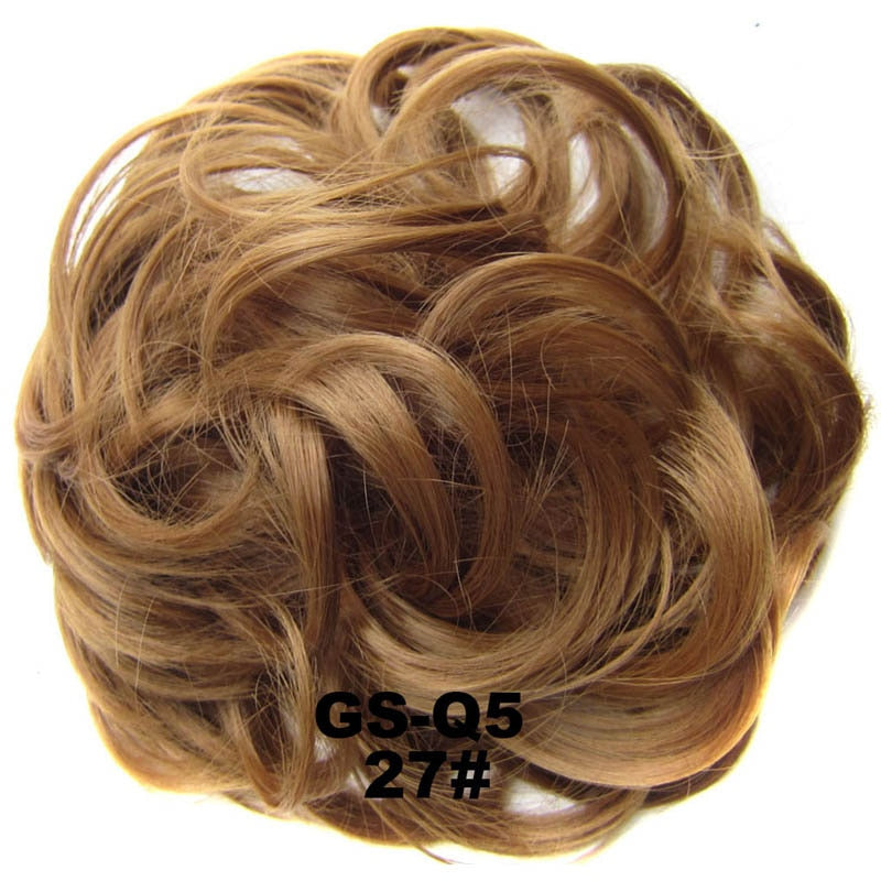 Jeedou Messy Bun Chignon Donut Hair Pad