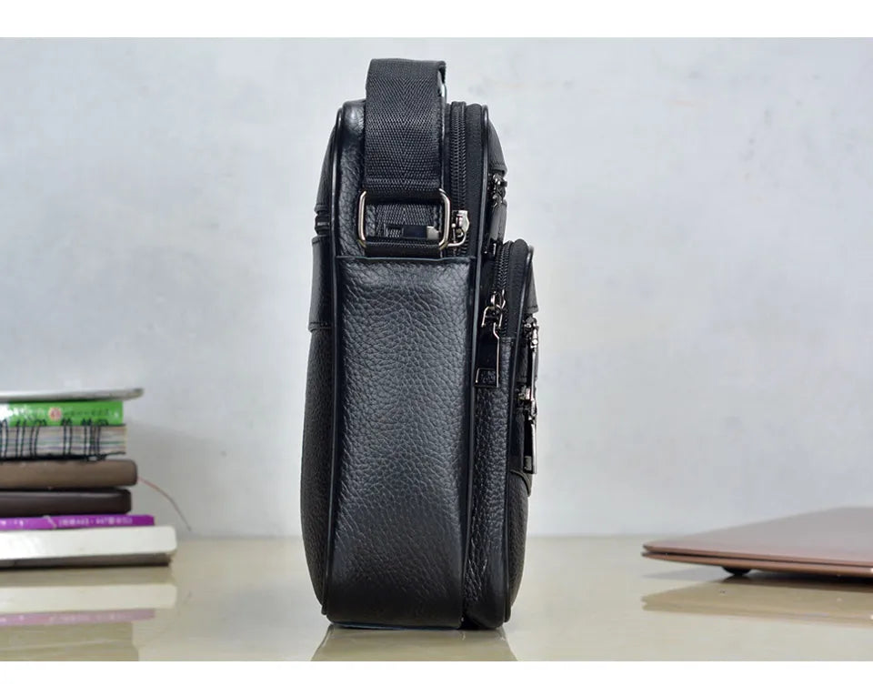 Men Genuine Leather Handbags