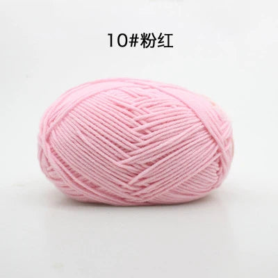 10 Balls/Lot 500g Natural Soft Silk Cotton Yarn for Knitting