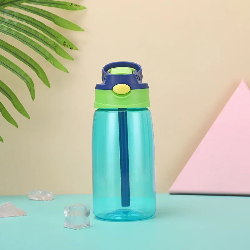 480ml Water Bottle With Straw