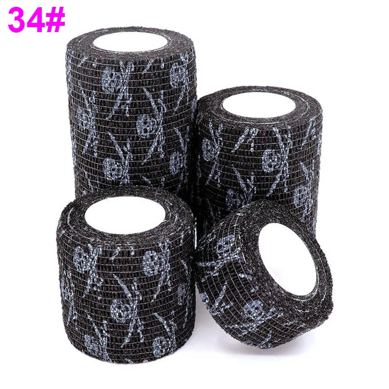 1 Pcs Printed Self Adhesive Elastic Bandage 4.8m