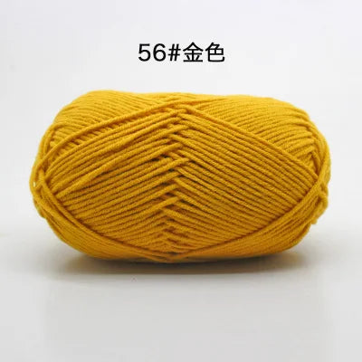 10 Balls/Lot 500g Natural Soft Silk Cotton Yarn for Knitting