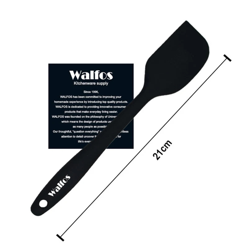 WALFOS Non Stick Butter Cooking Silicone Spatula Set