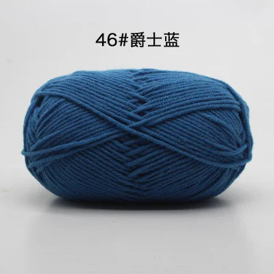 10 Balls/Lot 500g Natural Soft Silk Cotton Yarn for Knitting