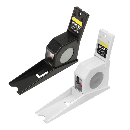 2m Wall-Mounted Height Measuring Tape, Retractable Stadiometer