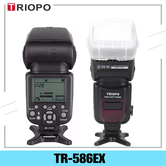 Triopo TR-586EX TTL Wireless Flash Speedlite Photo For Nikon Canon
