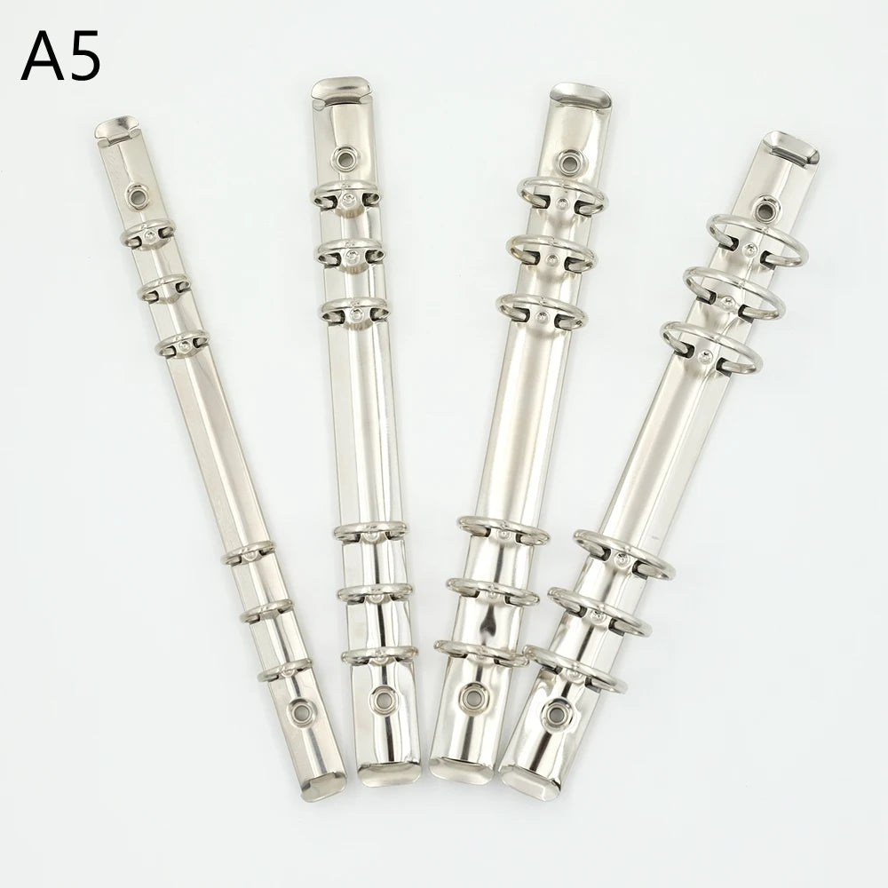 A4 B5 A5 A6 A7 B7 Loose-Leaf Spiral Notebook Metal Clip Ring