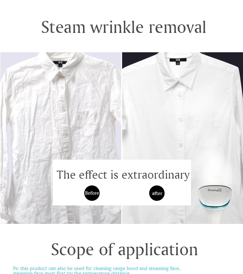 SaengQ Steam Iron Garment Steamer 1500W