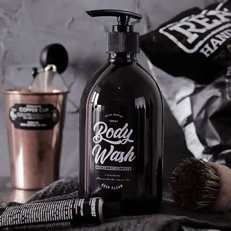 500ml Nordic PET Soap Bottle Shower Gel