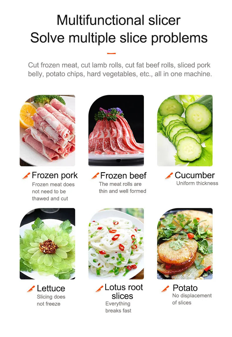 Commercial Household Manual Meat Slicer