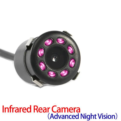 Hippcron Car Rear View Camera 4 LED Night Vision