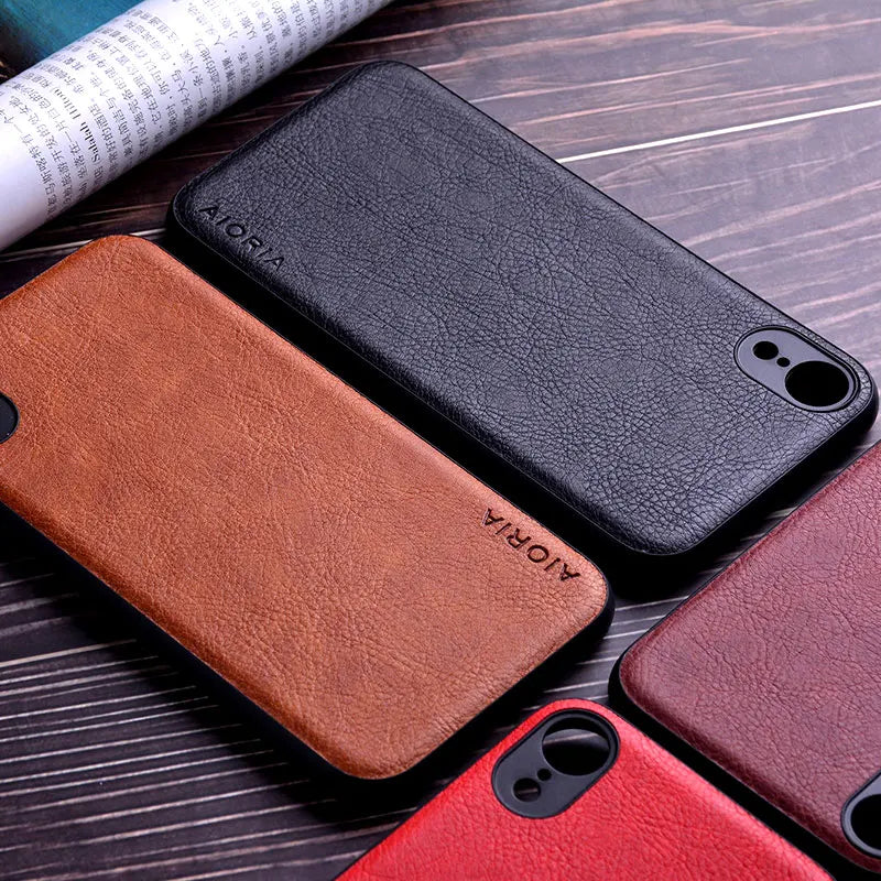 Luxury Leather for iphone case cover