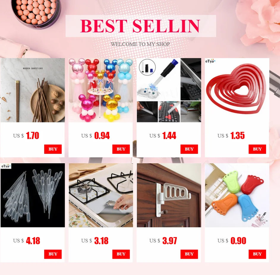 2 Pairs Sticky Hook Set