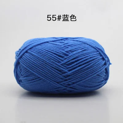 10 Balls/Lot 500g Natural Soft Silk Cotton Yarn for Knitting
