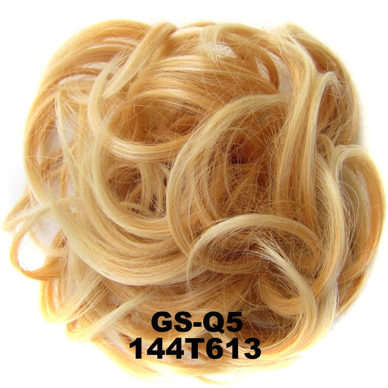 Jeedou Messy Bun Chignon Donut Hair Pad