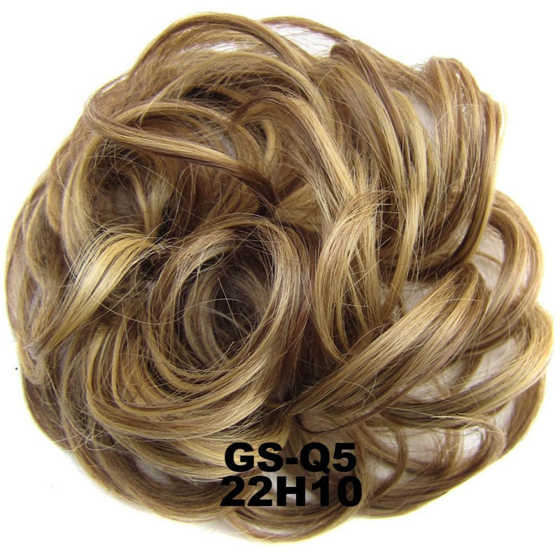 Jeedou Messy Bun Chignon Donut Hair Pad