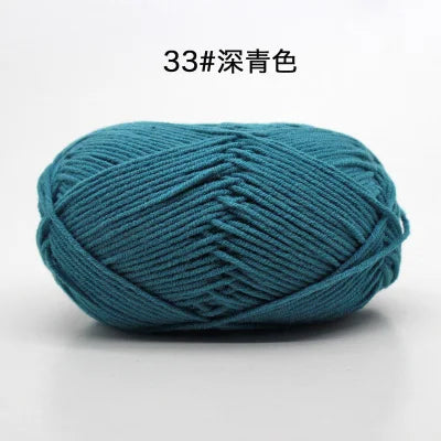 10 Balls/Lot 500g Natural Soft Silk Cotton Yarn for Knitting