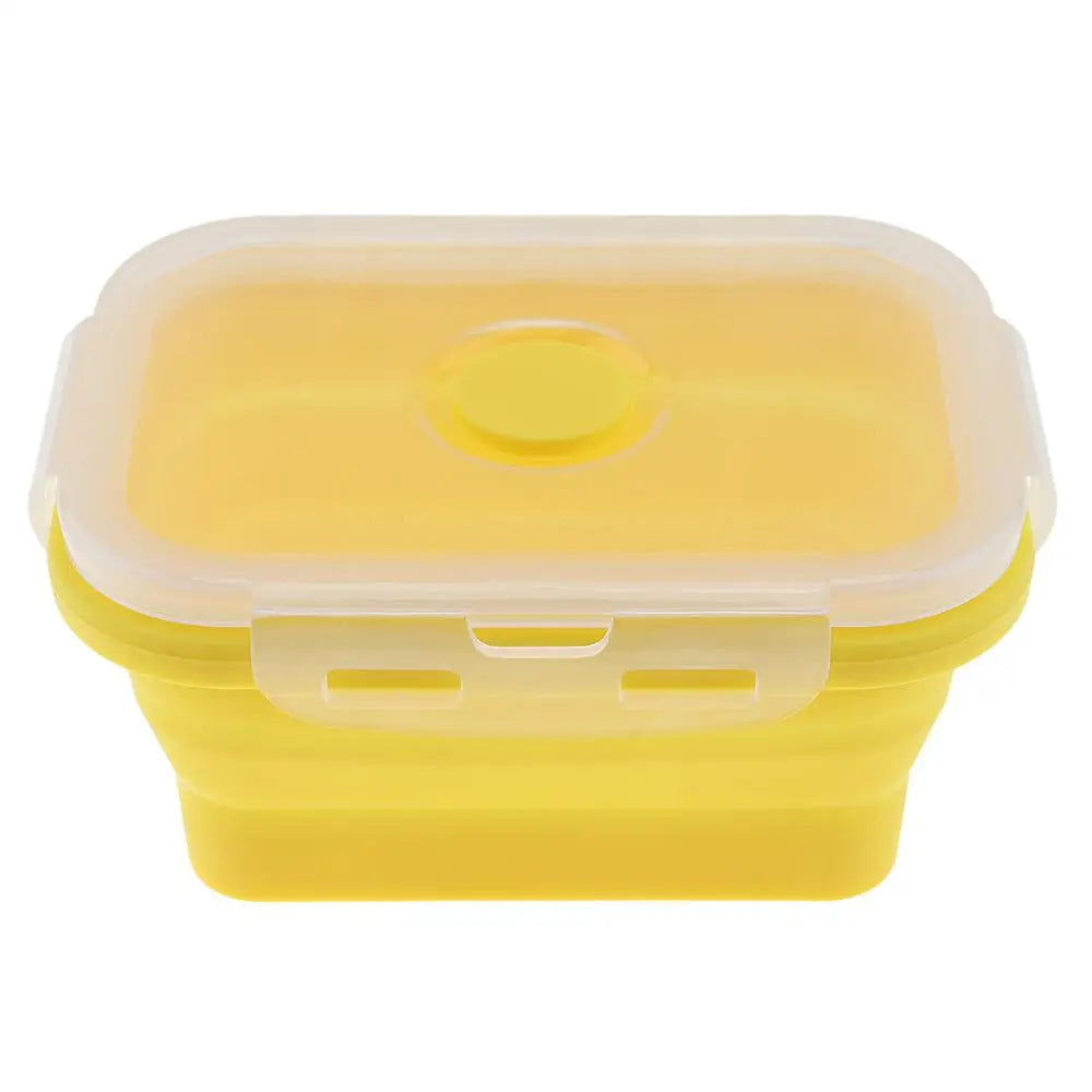 Silicone Round Lunch-Box 350ML/500ML/800ML/1200ML