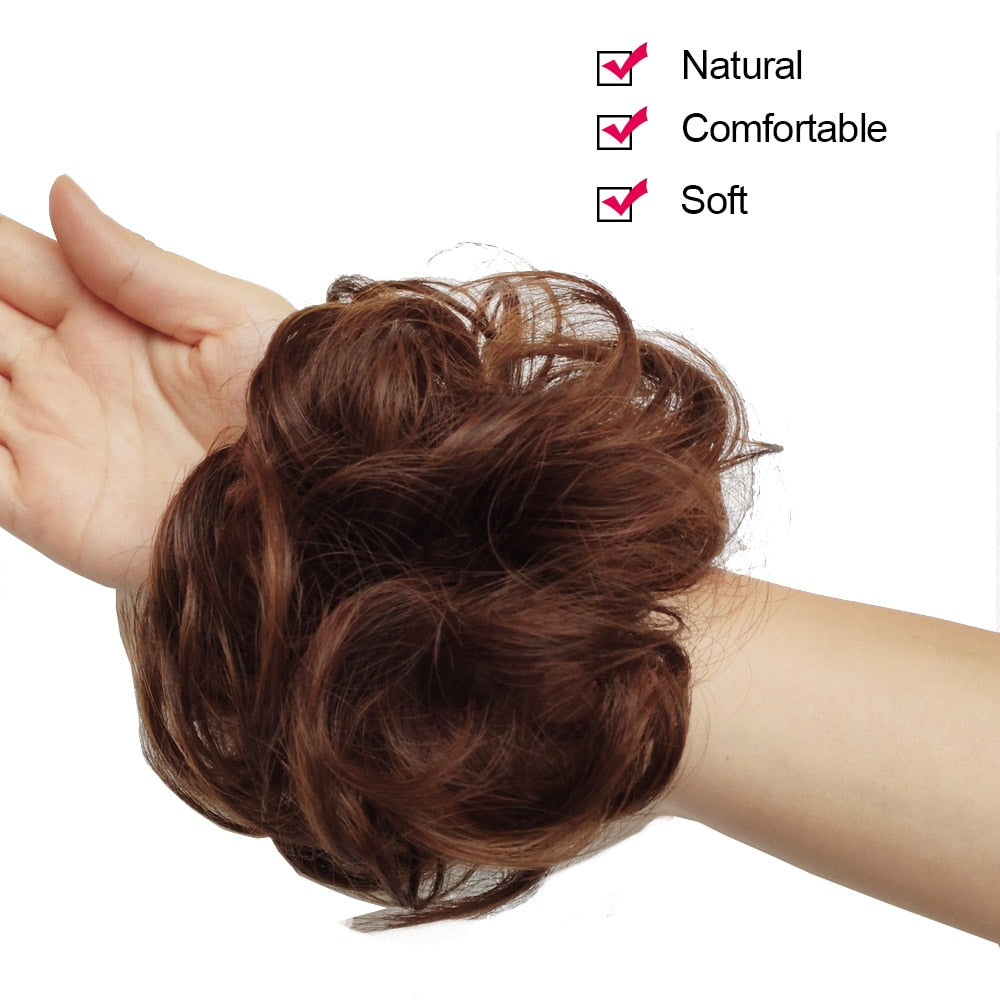 Jeedou Messy Bun Chignon Donut Hair Pad