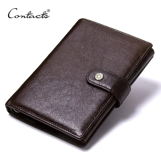 CONTACT'S Top Quality Genuine Cow Leather Wallet