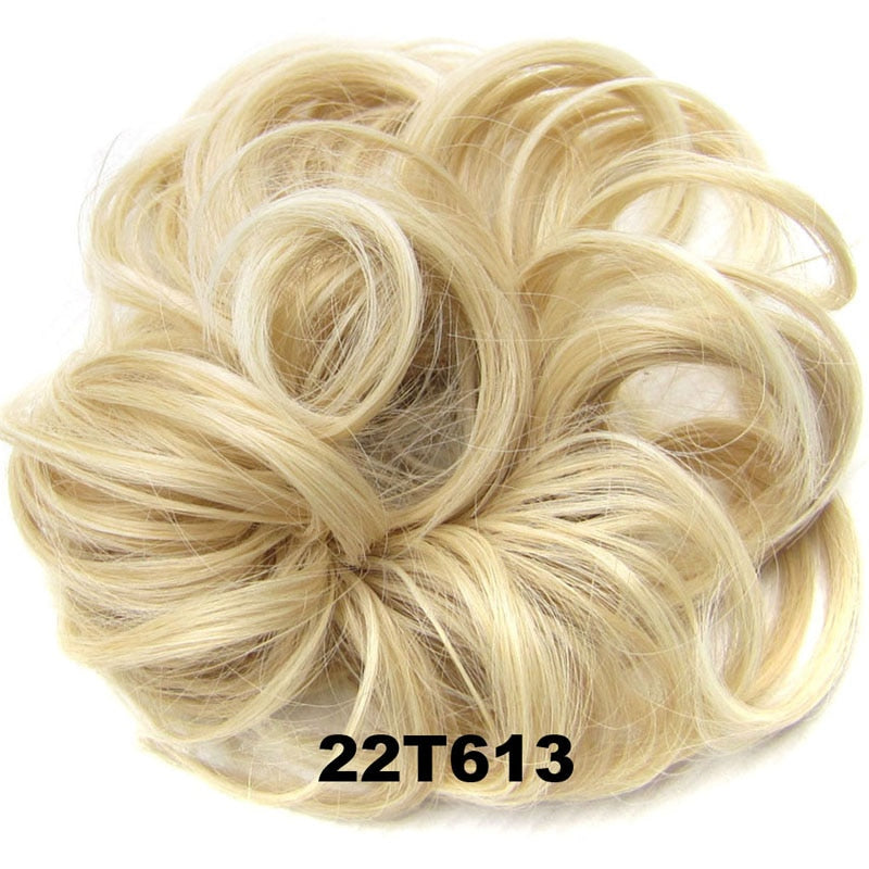 Jeedou Messy Bun Chignon Donut Hair Pad