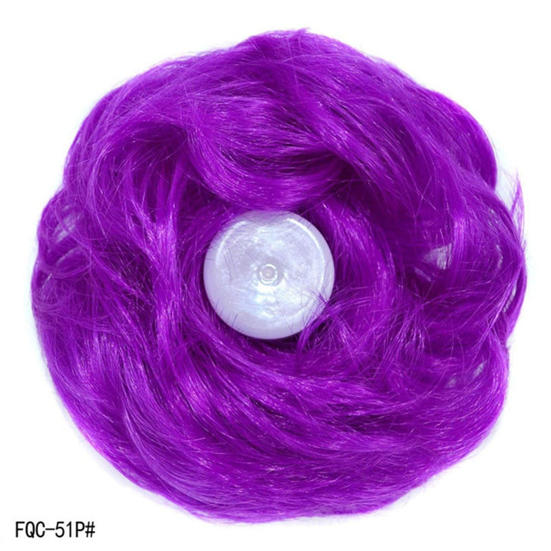 Jeedou Messy Bun Chignon Donut Hair Pad