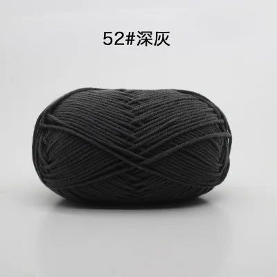 10 Balls/Lot 500g Natural Soft Silk Cotton Yarn for Knitting