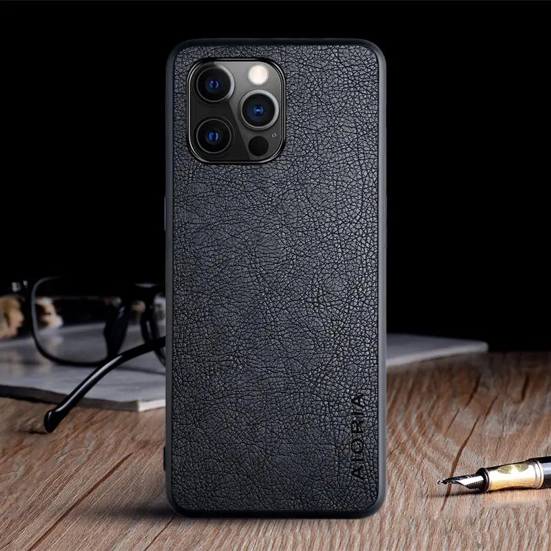 Luxury Leather for iphone case cover