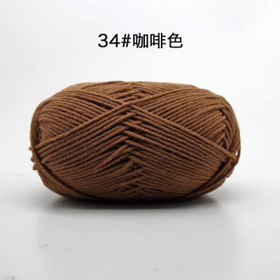 10 Balls/Lot 500g Natural Soft Silk Cotton Yarn for Knitting