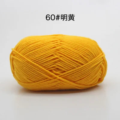 10 Balls/Lot 500g Natural Soft Silk Cotton Yarn for Knitting