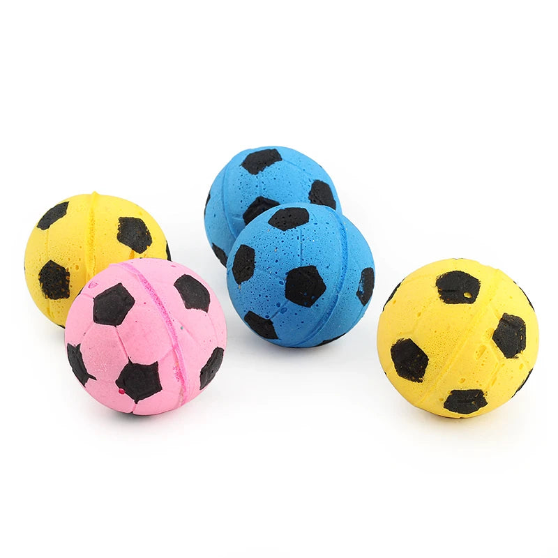 10Pcs EVA Colorful Ball Cat Toy